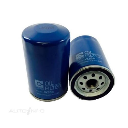 Wesfil WZ68 Oil Filter same as Ryco Z68 - Check App Below