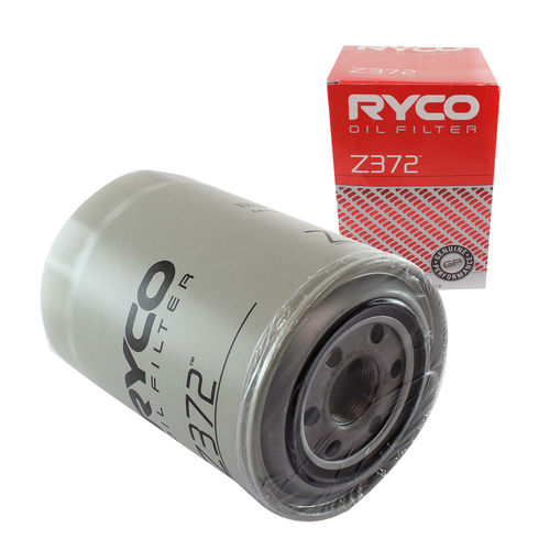 Ryco Oil Filter Z372 for Mitsubishi Fuso Canter FE83 3.9L 4Cyl 01/2005-12/2008